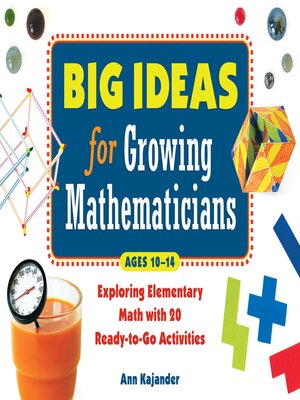 Big Ideas for Growing Mathematicians - ebook
